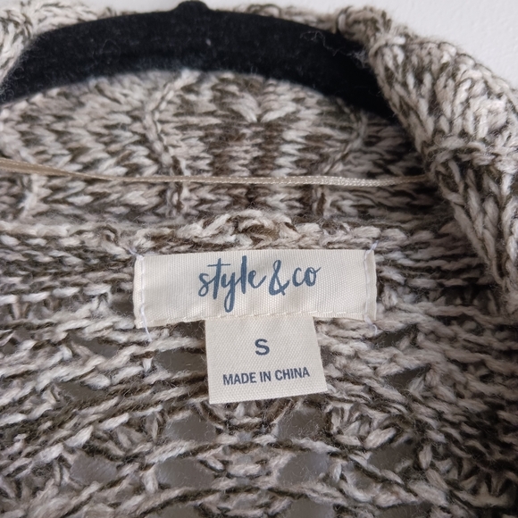 Style & Co sweater cardigan - Picture 3 of 3